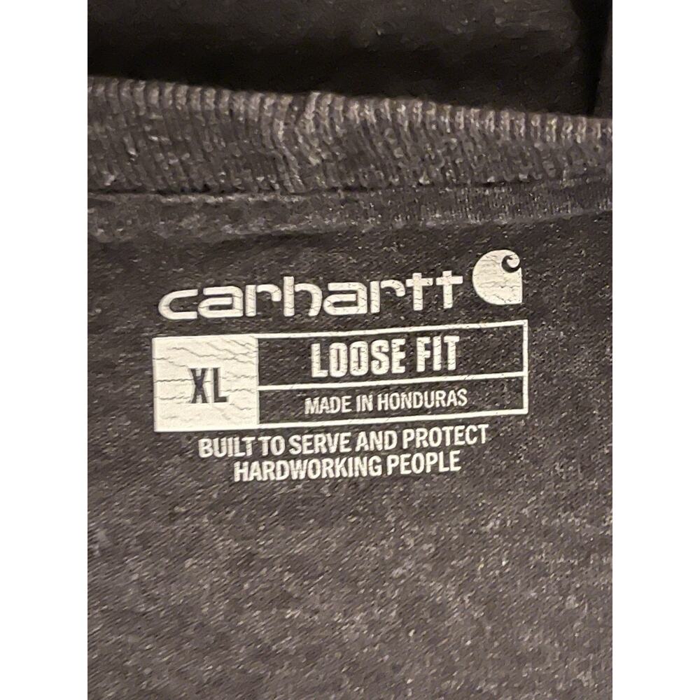 Carhartt "Lone Star State" long-sleeve t-shirt in heather gray Cotton XL - Picture 9 of 12